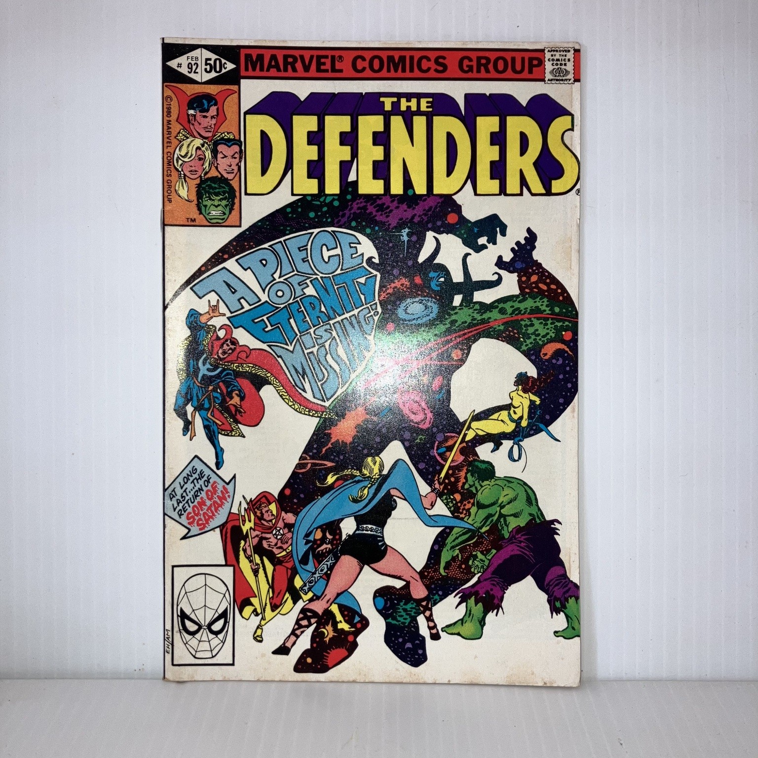 The Defenders #92 Marvel Bronze Age Comic Book 1981