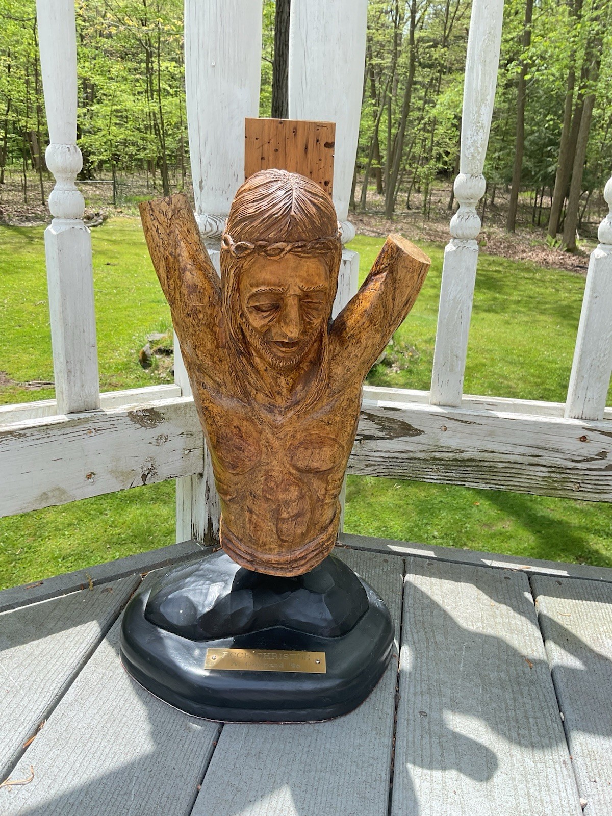 Vintage Large Statue/Bust Of Christ ECCE CHRISTUS A. GUIMOND 1996