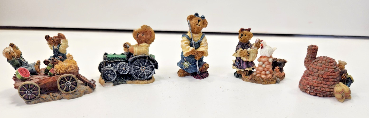 5 BOYDS BEARS BOYDSENBEARY ACRES 2001 FIGURES