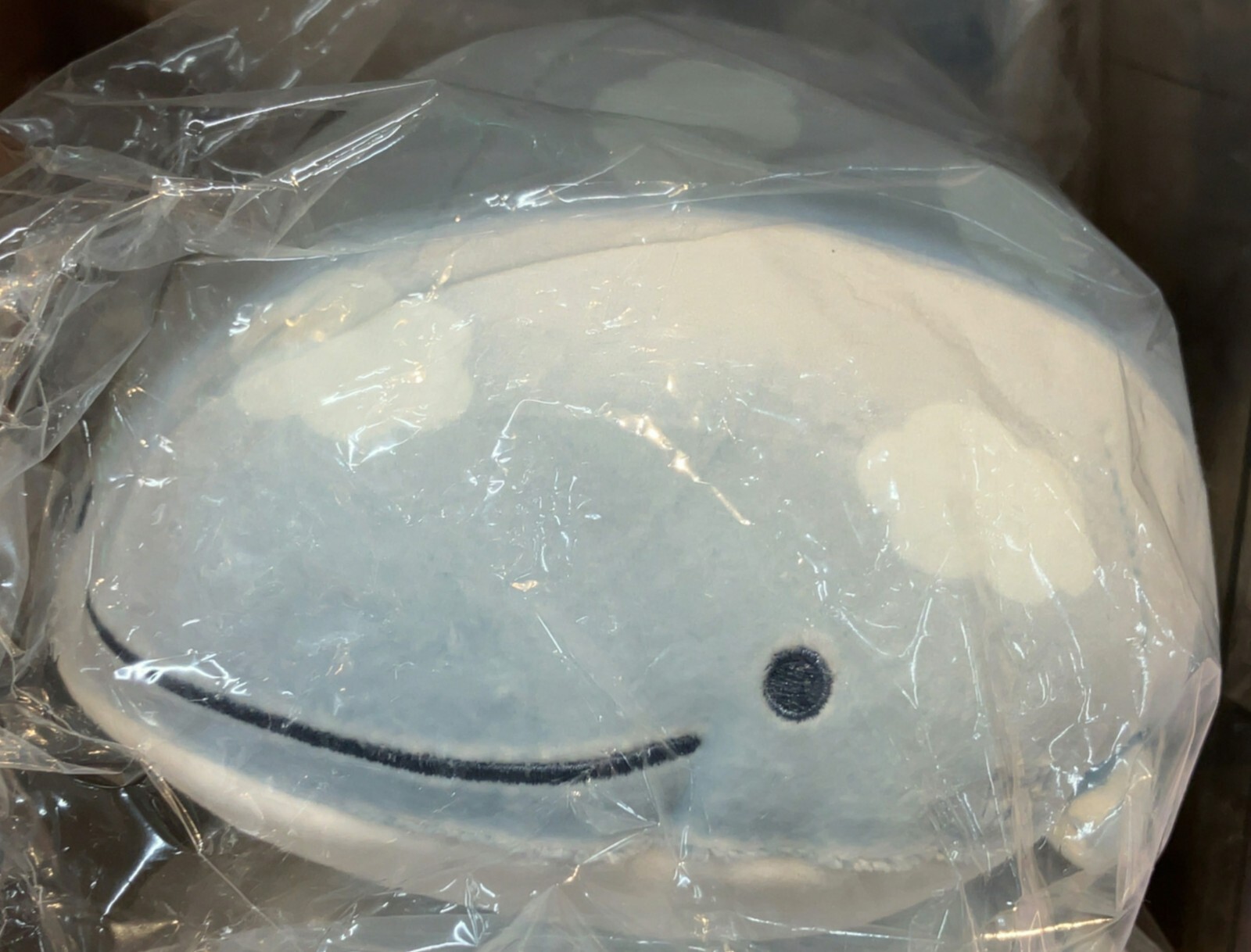 San-X Jinbesan (Whale Shark) Super Mochimochi Stuffed Toy S (Dull Color ) New