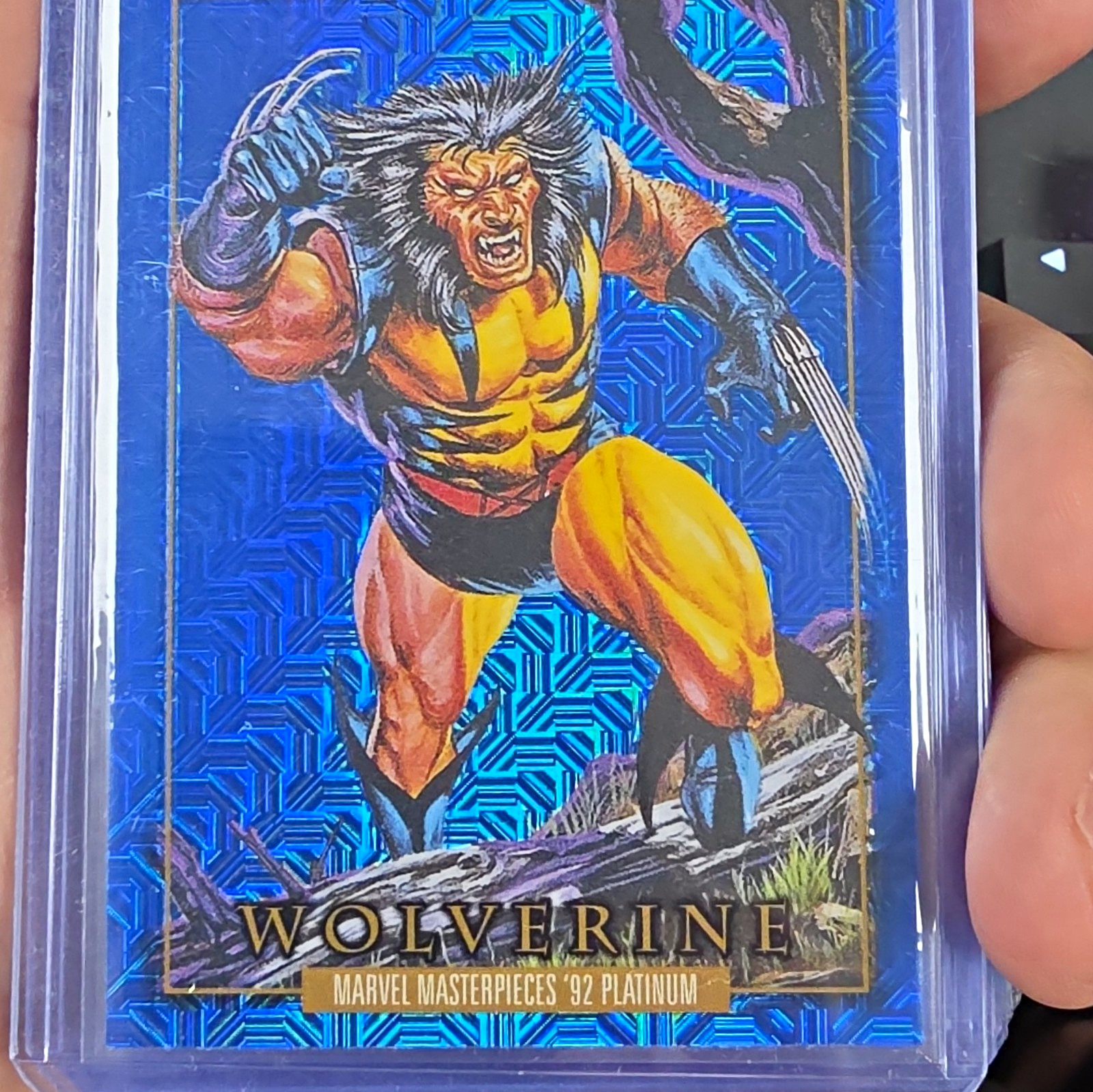 Marvel Masterpieces '92 Platinum X-Men Trading Card Lot Wolverine Storm Gambit Marvel Masterpieces '92 Platinum X-Men Trading Card Lot Wolverine Storm Gambit