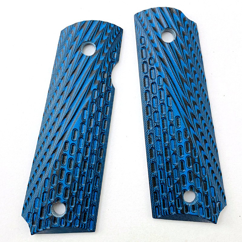 1 Pair Tactics Handle Patches Custom 1911 Grips G10 Material DIY for 1911 Models