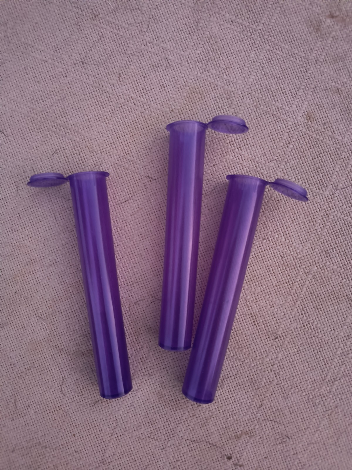 116MM Tubes | 25 Pack | Container for King Size Pre Rolled Purple Tube
