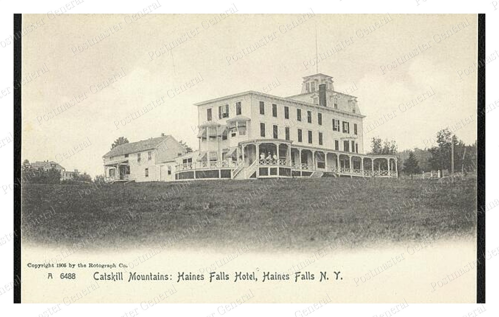 Haines Falls New York Hotel Standard Postcard COPY RPPC Haines Falls New York Hotel Standard Postcard COPY RPPC