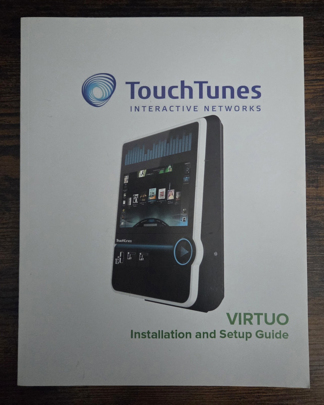 TOUCHTUNES VIRTUO Installation and Setup Guide - 