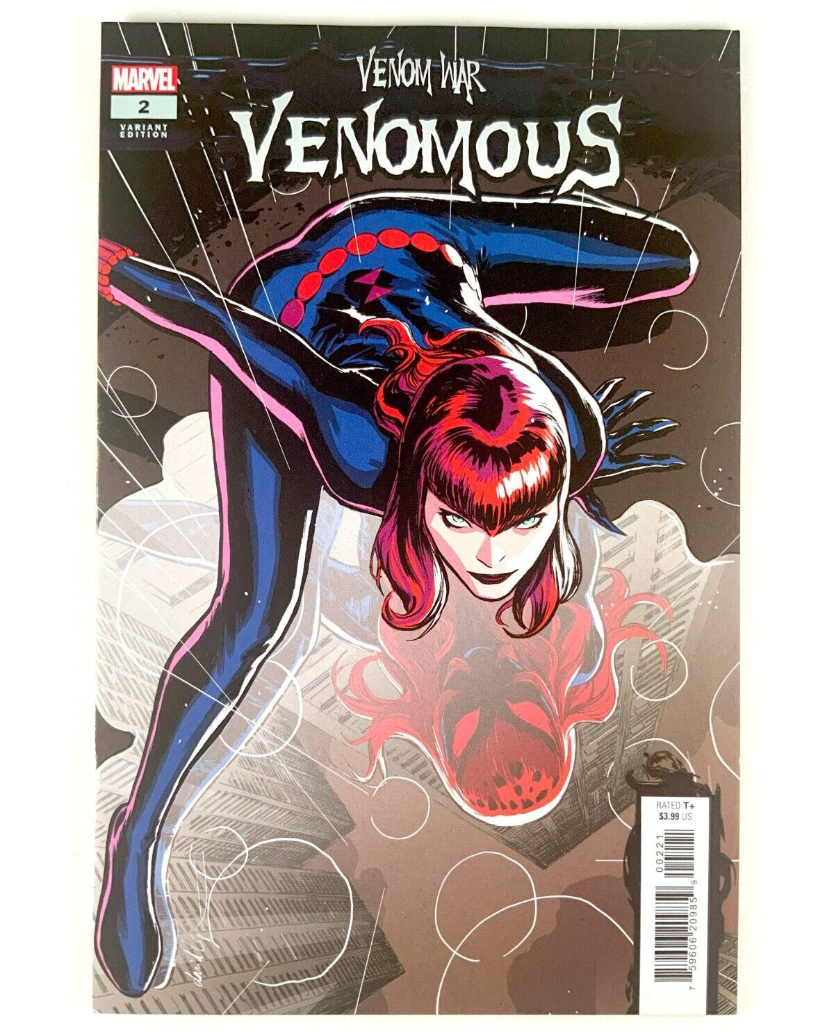 Marvel VENON WAR: VENEMOUS (2024) #2 David LOPEZ Black Widow VARIANT NM (9.4)