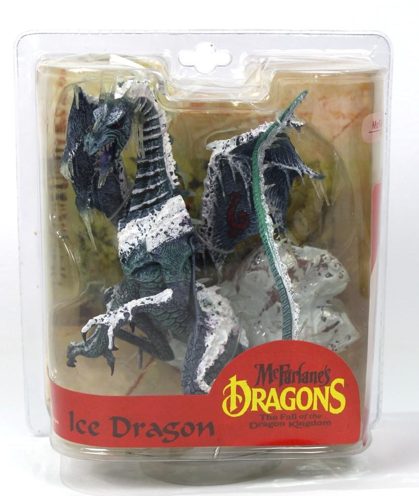 New McFarlane\'s Dragons 2007 Ice Dragon Fall of the Dragon Kingdom