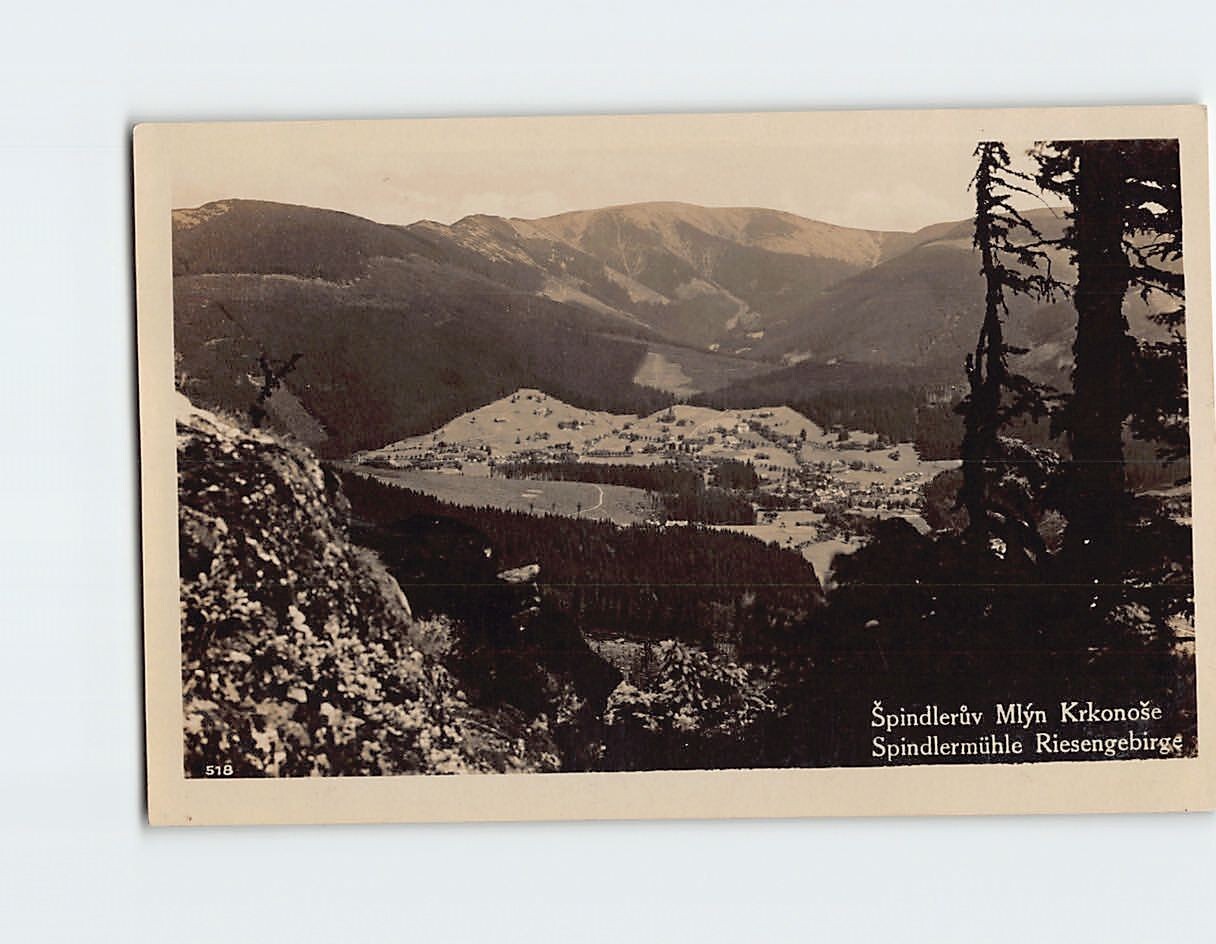Postcard Giant Mountains Poland
