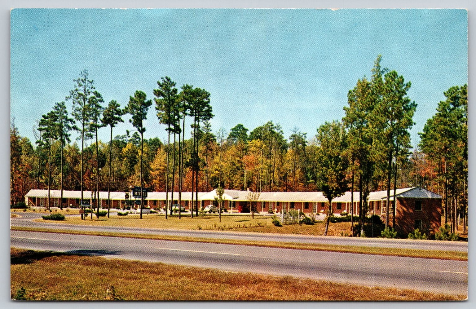 Vintage Homestead Motel Durham NC Postcard AAA Superior Motels BB249 Vintage Homestead Motel Durham NC Postcard AAA Superior Motels BB249