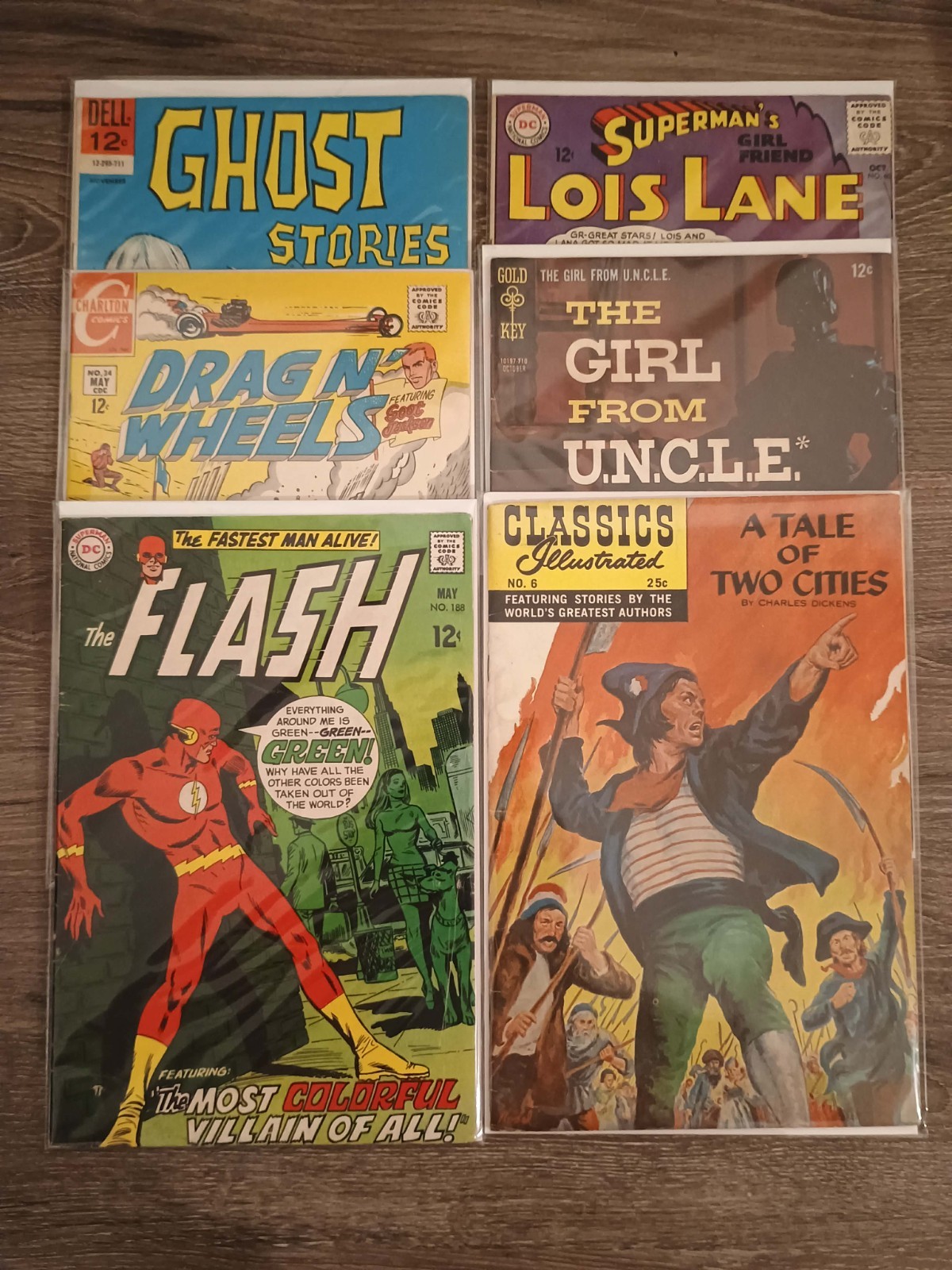 🌟Vintage Silver Age Mixed Comic Lot: DC, Gold Key, Dell, Charlton, 1965-1970🌟 🌟Vintage Silver Age Mixed Comic Lot: DC, Gold Key, Dell, Charlton, 1965-1970🌟