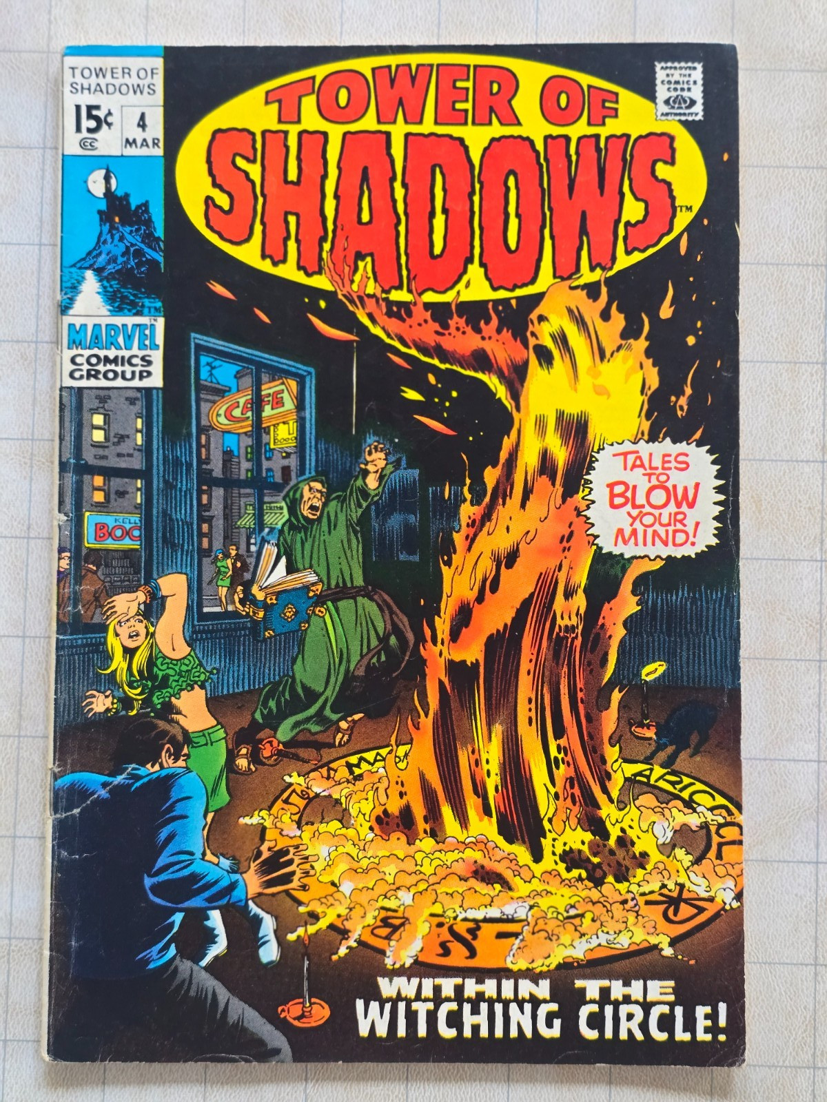 Tower Of Shadows 4 Marvel Comics 1970 Tower Of Shadows 4 Marvel Comics 1970
