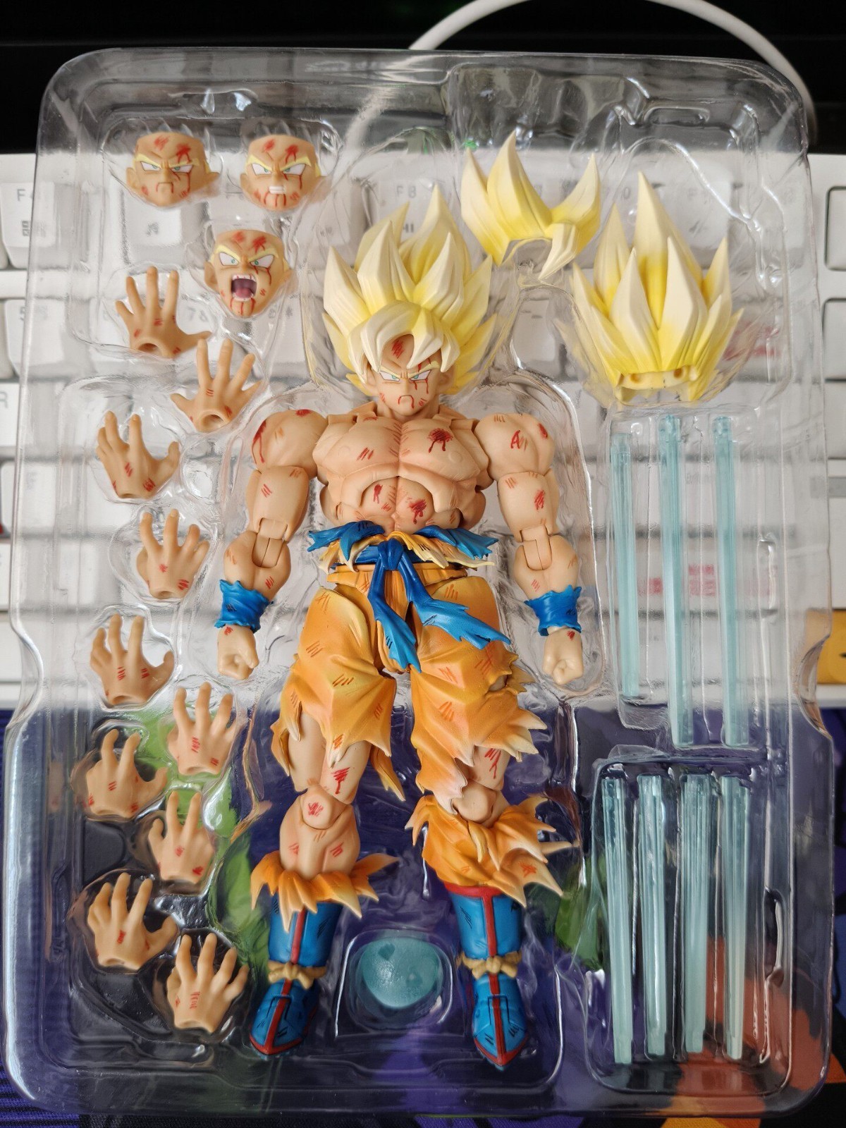 CUSTOM   Dragonball  shf  goku