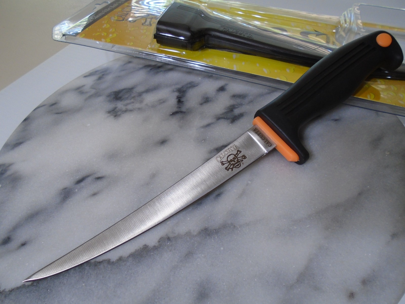 Kershaw Calcutta Fishing Fish Fillet Knife Fixed Blade & Sheath 6 Inch Blade New Kershaw Calcutta Fishing Fish Fillet Knife Fixed Blade & Sheath 6 Inch Blade New