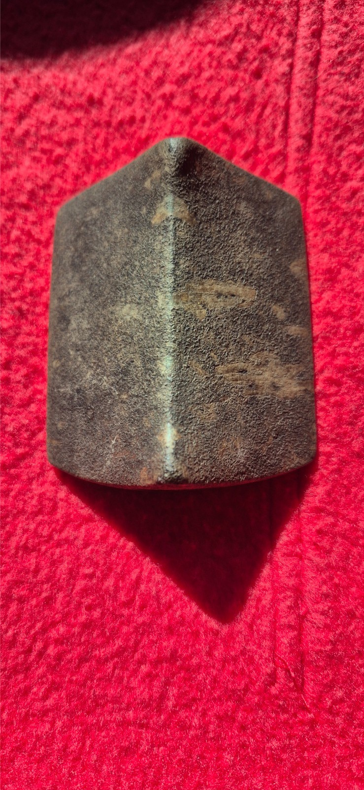 Saddle Bannerstone -  COA - Champaign Co. Ohio