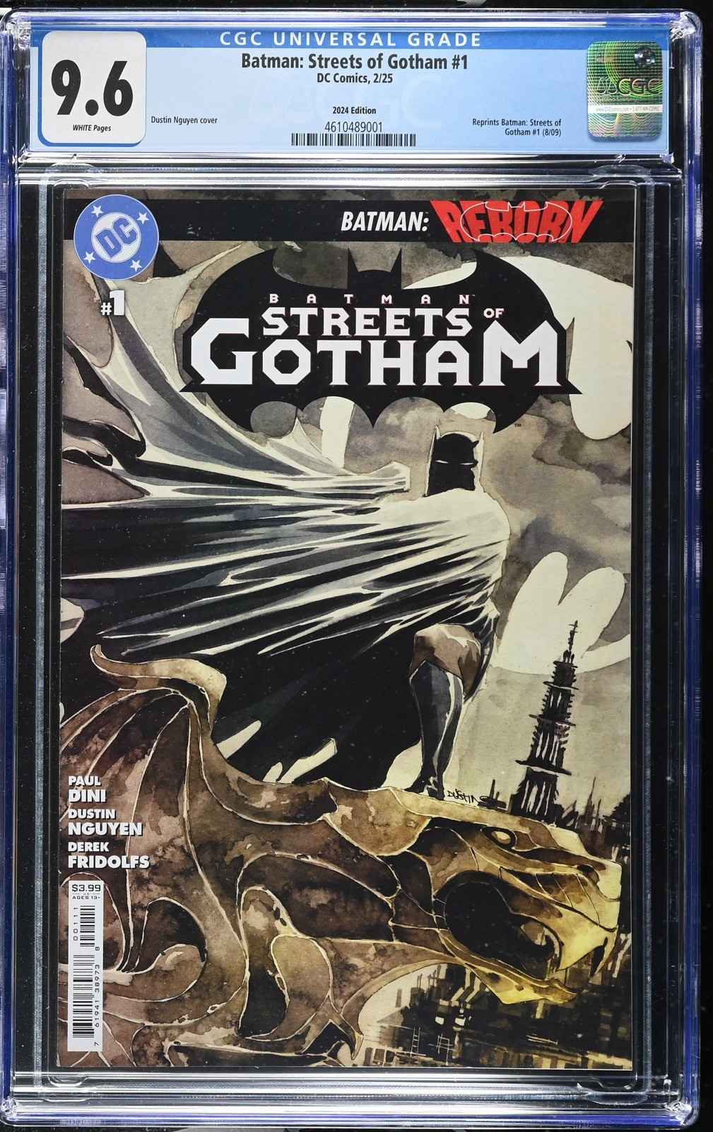 Batman:  Streets Of Gotham #1C CGC 9.6