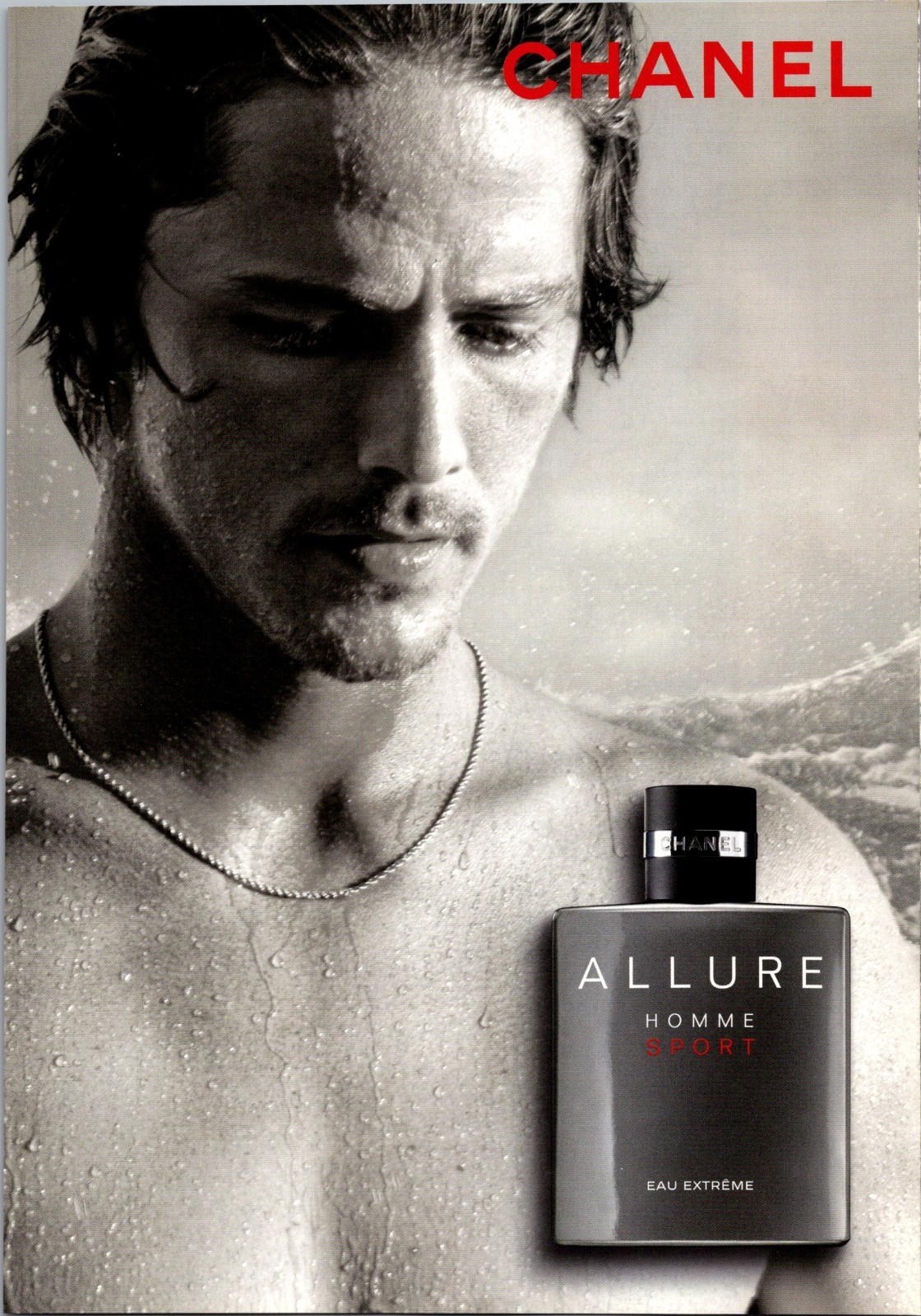 2013 • CHANEL Allure Homme •1  page  print ad • 2000s Fashion  EA.04