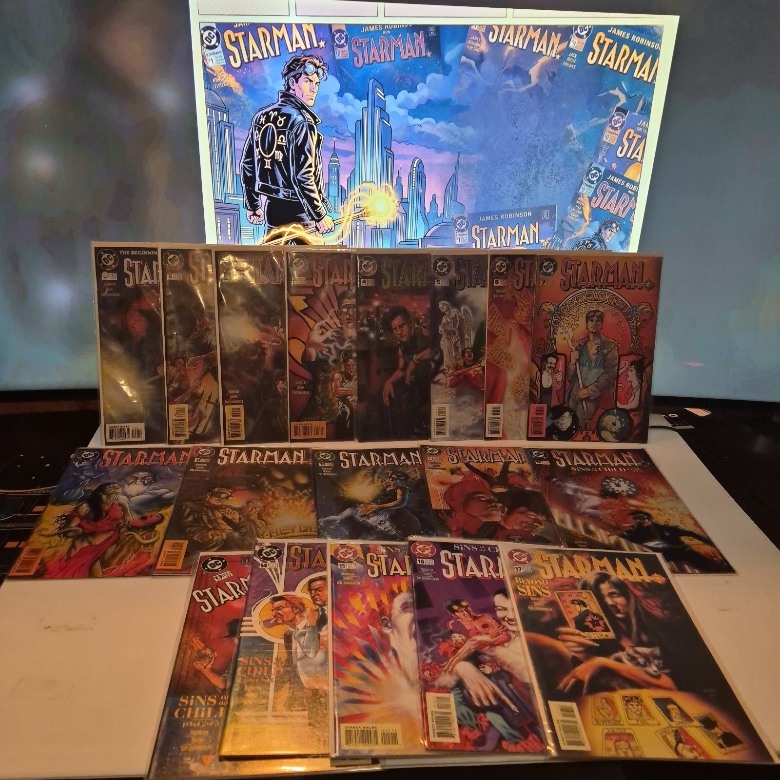 ​STARMAN #0-17 Comic Lot (1994 DC) 1st Jack Knight Tony Harris VF/NM Set 18...