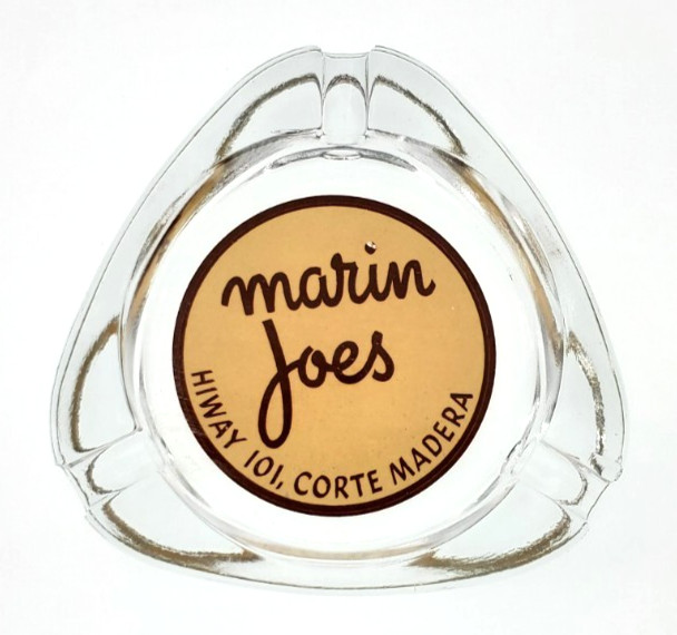 Vintage Ashtray / Marin Joes Restaurant Diner / Corte Madera California CA