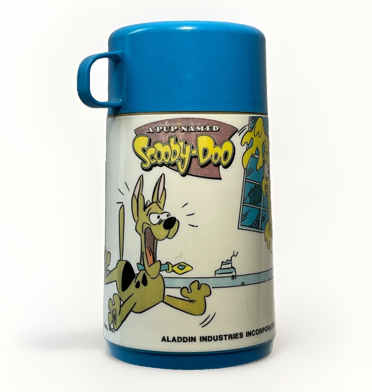 A Pup Named Scooby Doo Thermos  Aladdin 1988 VTG RARE