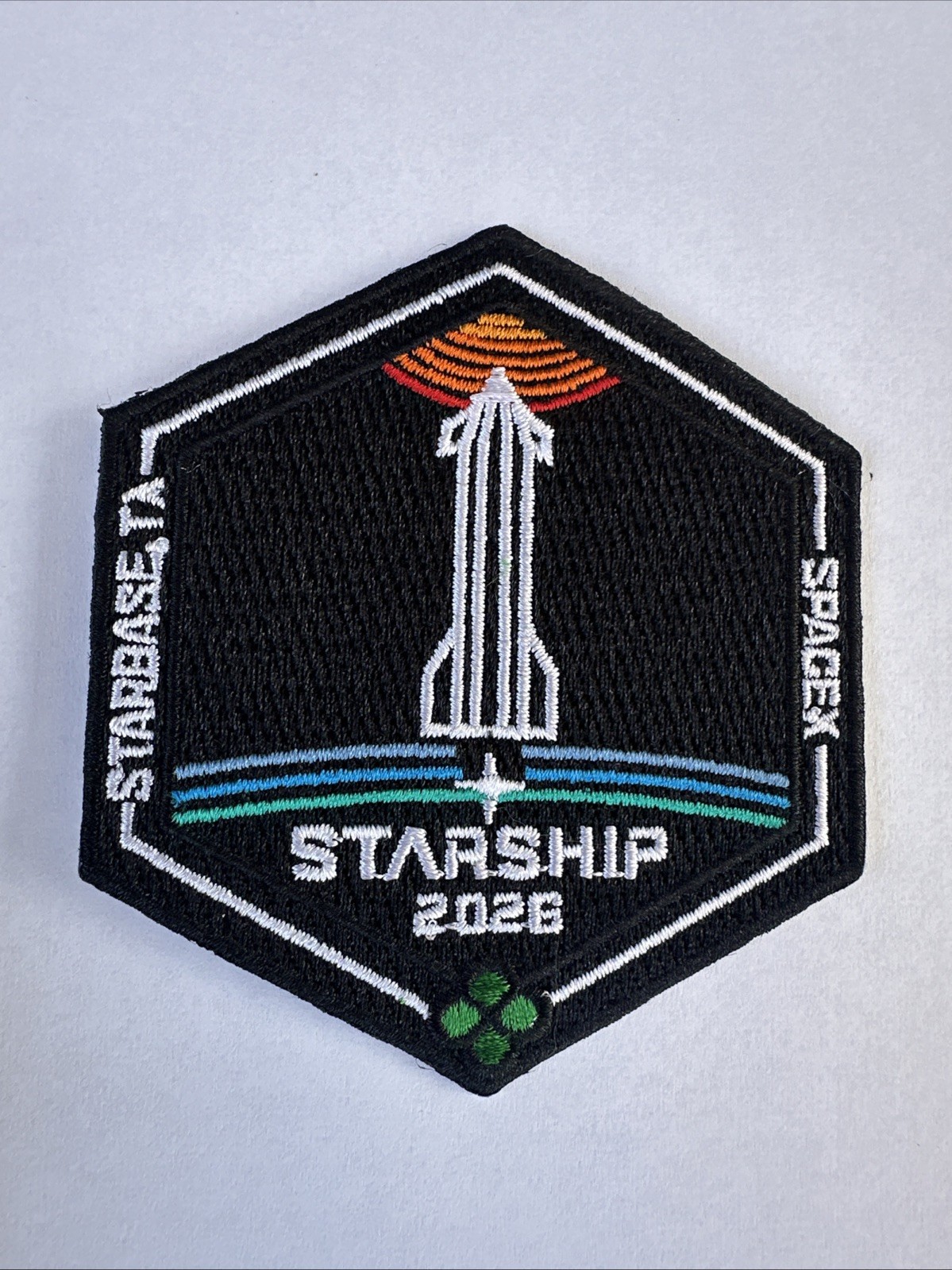 Original Space Starship Flights 2026 Mission Program Patch 3.5”