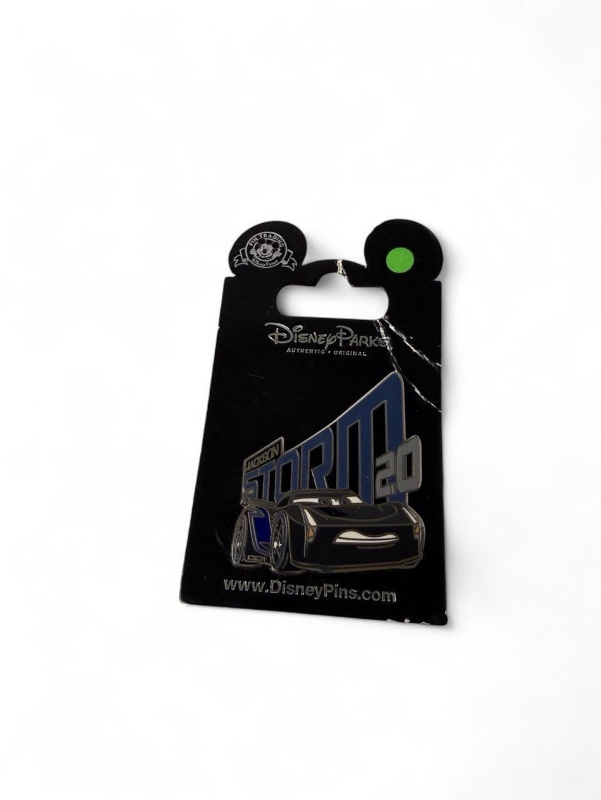 Disney Parks Cars 3 Jackson Storm 2.0 Trading Pin Authentic New On Card 2017