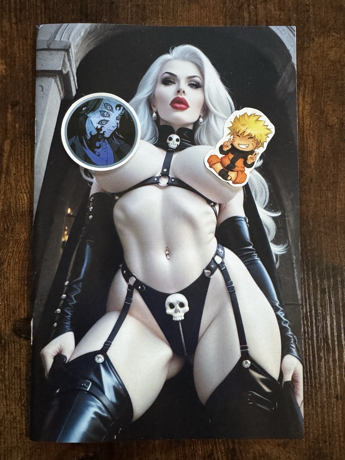 Key Comics#3 LADY DEATH GALERY Risqué Virgin Variant Exclusive Collector Cover