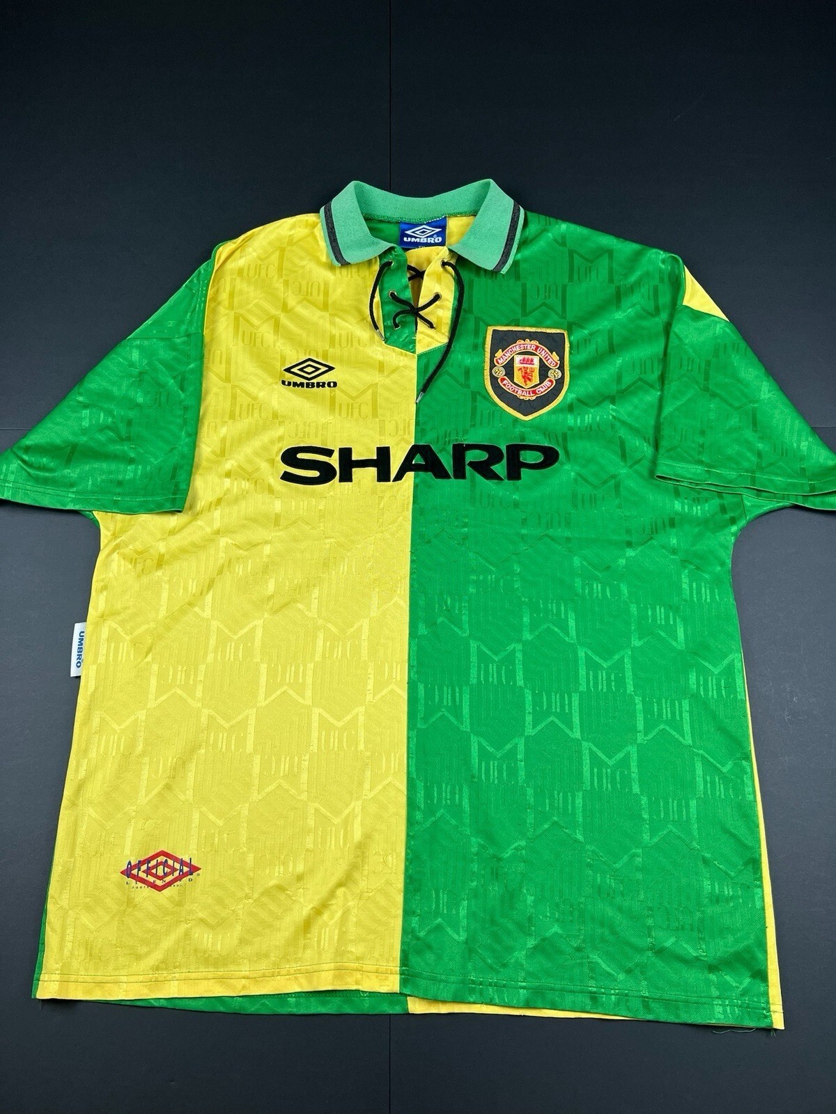 Authentic Original Umbro Manchester United 1992/1993 Third Shirt Men XXL (2294) Authentic Original Umbro Manchester United 1992/1993 Third Shirt Men XXL (2294)