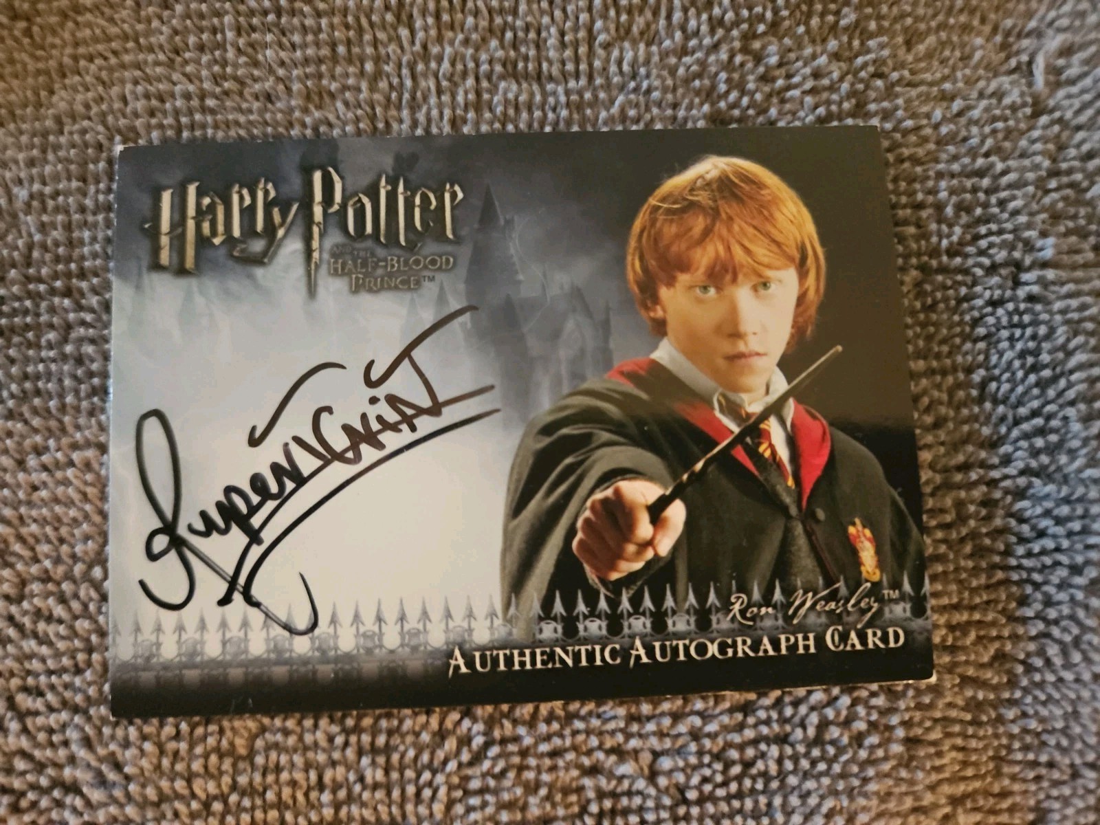 Artbox Harry Potter and the Half Blood Prince Rupert Grint Autograph Ron Weasley