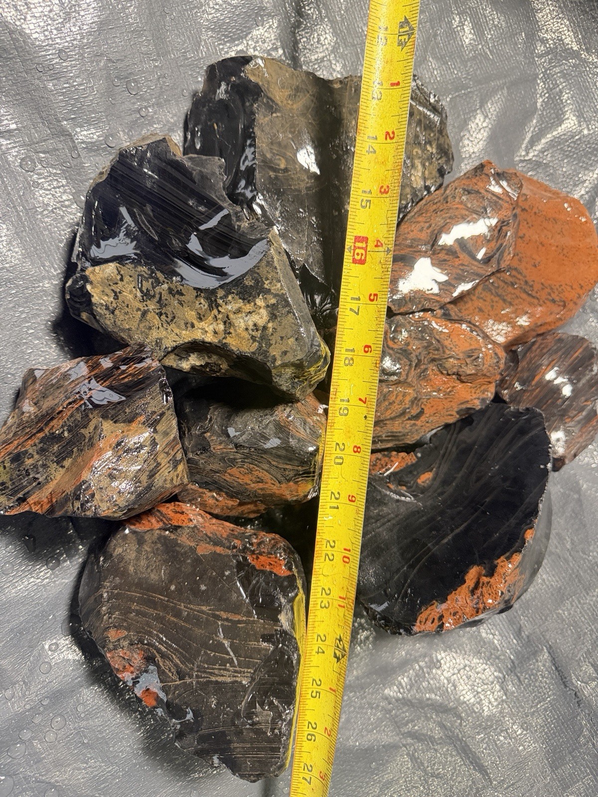 Glass Butte Obsidian Mixed Rough Hand Selected 30 LB + Lots(Read Description) Glass Butte Obsidian Mixed Rough Hand Selected 30 LB + Lots(Read Description)
