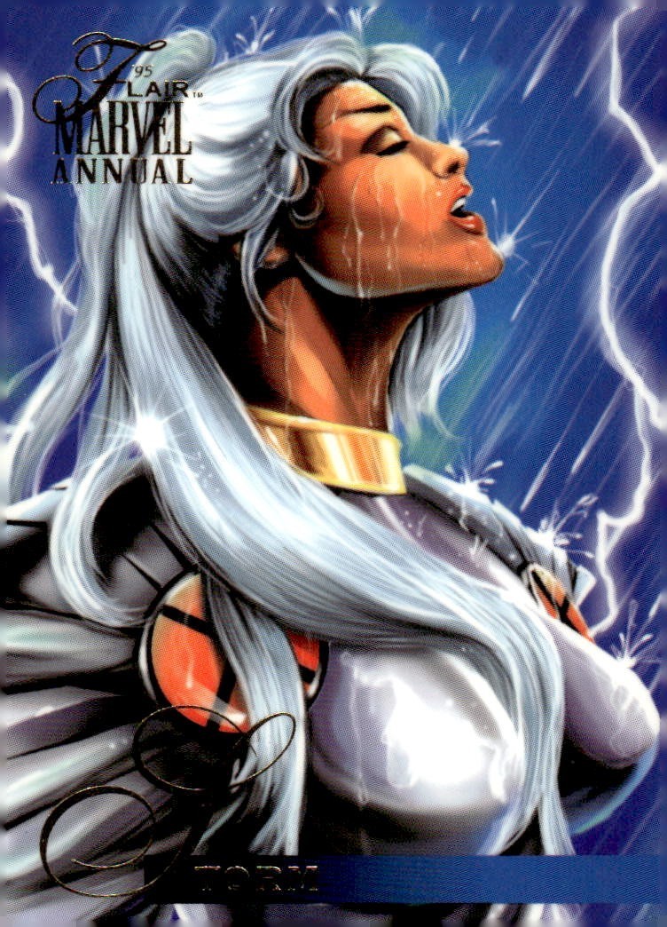 1995 Flair Marvel Annual Storm #5