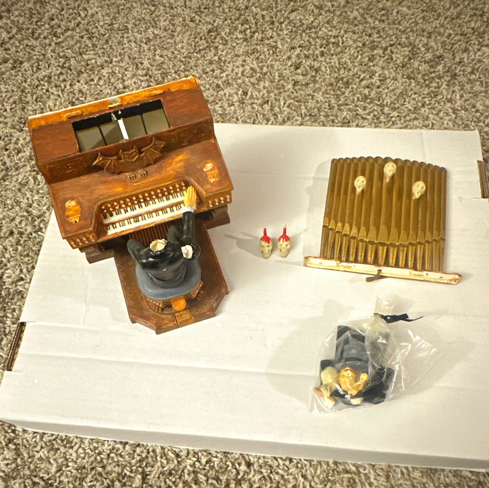 Vintage 1974 MPC Disney Haunted Mansion Model Kit Play It Again Sam Complete