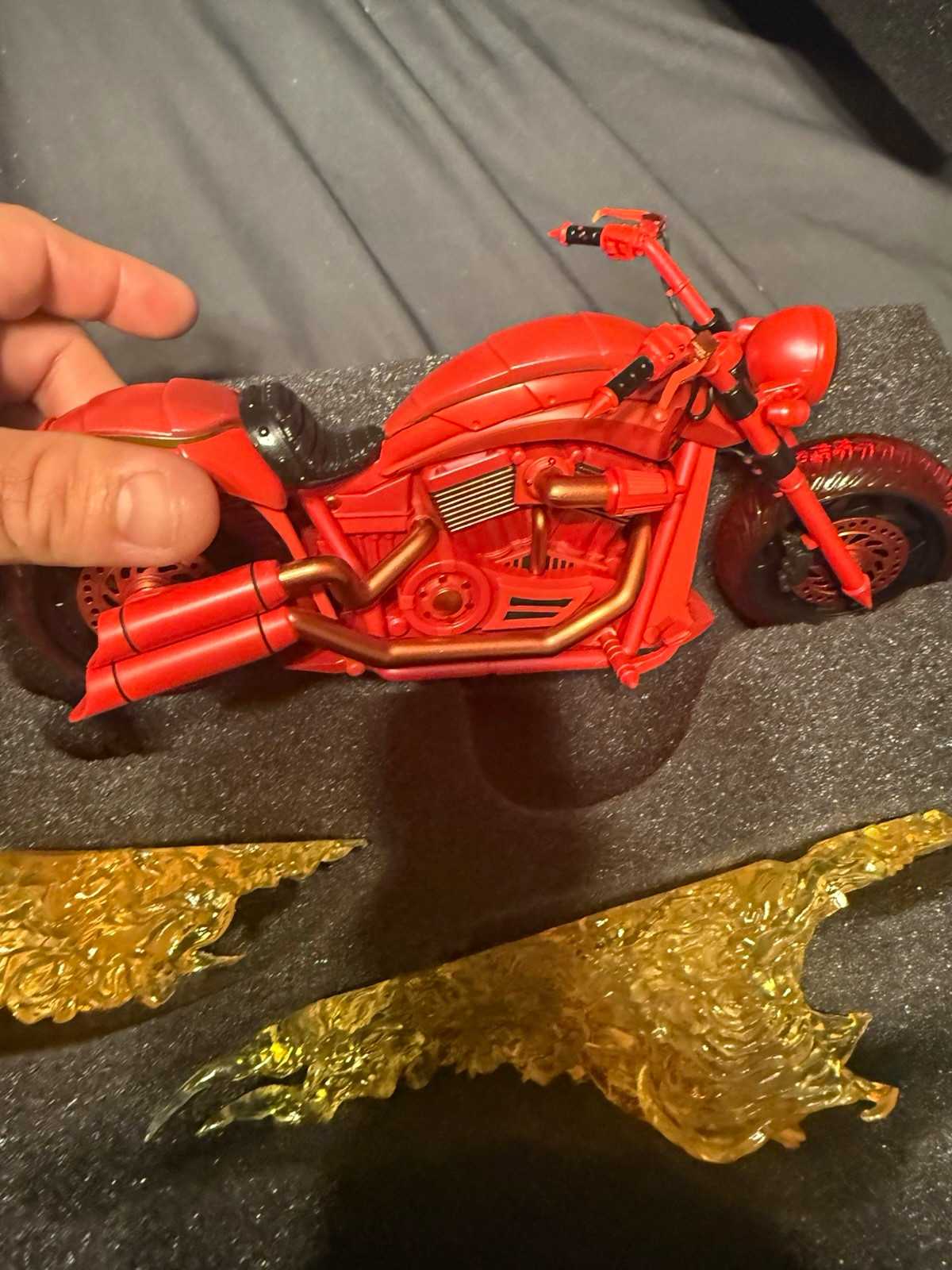 Mezco One:12 Ghost Rider Hell Cycle Vengeance BBTS Excl BIKE ONLY USA SELLER