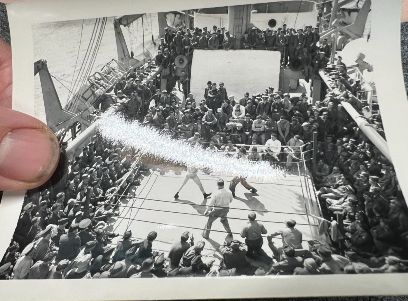 Onboard Ship Boxing Match 4\