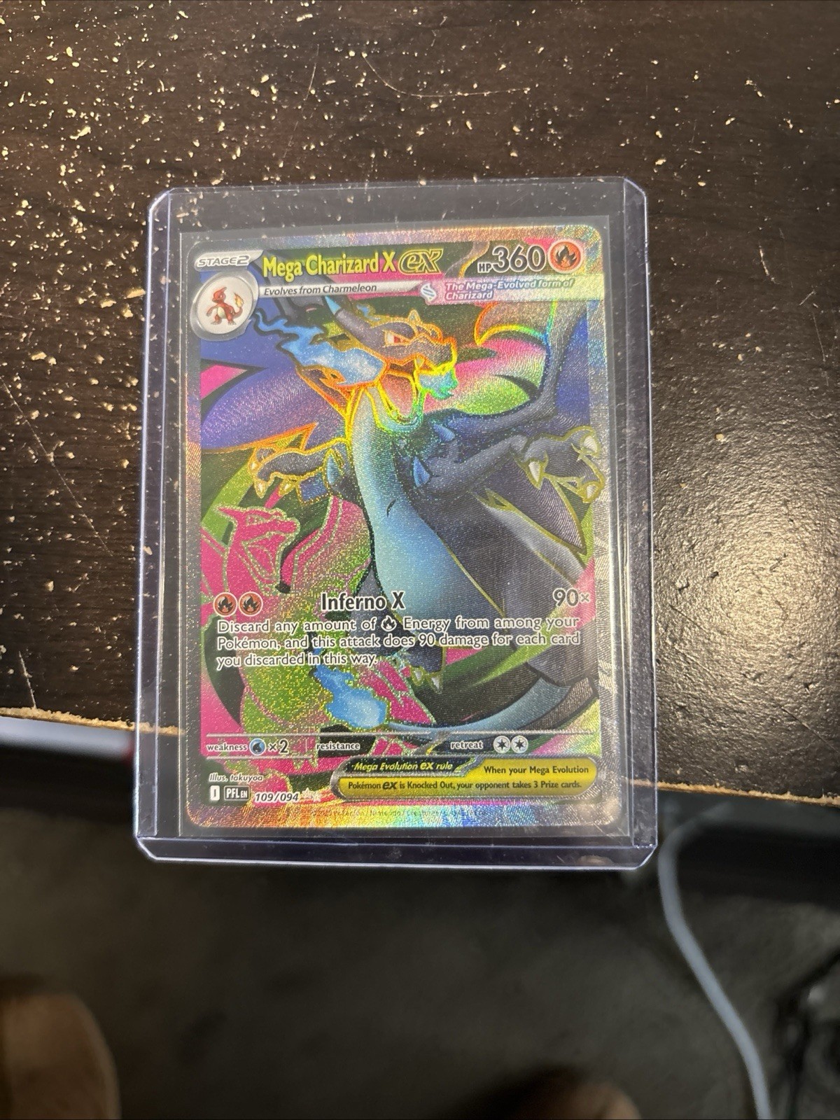 Mega Charizard X ex 109/094  Holo