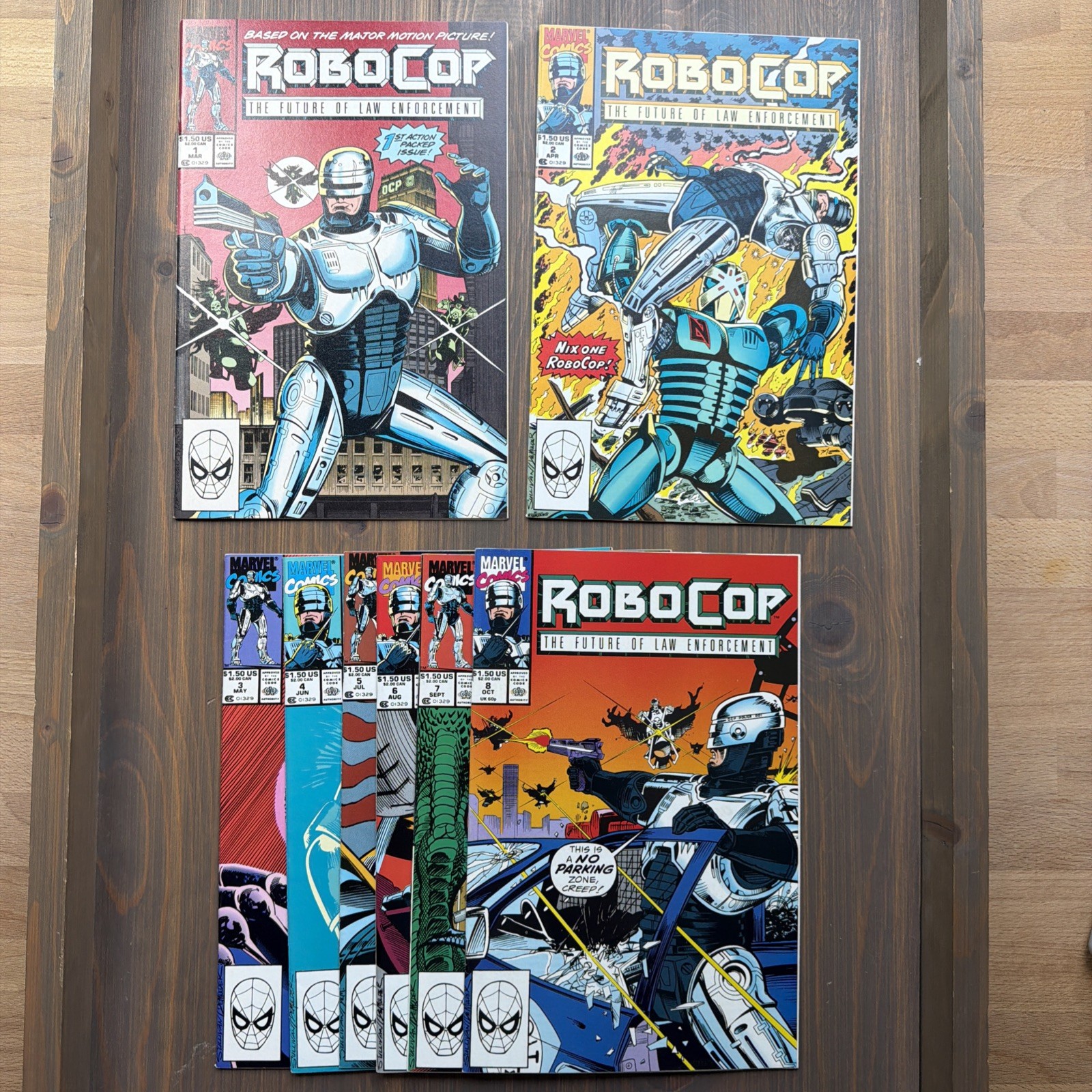 Robocop 1-8 1st Series, 1990