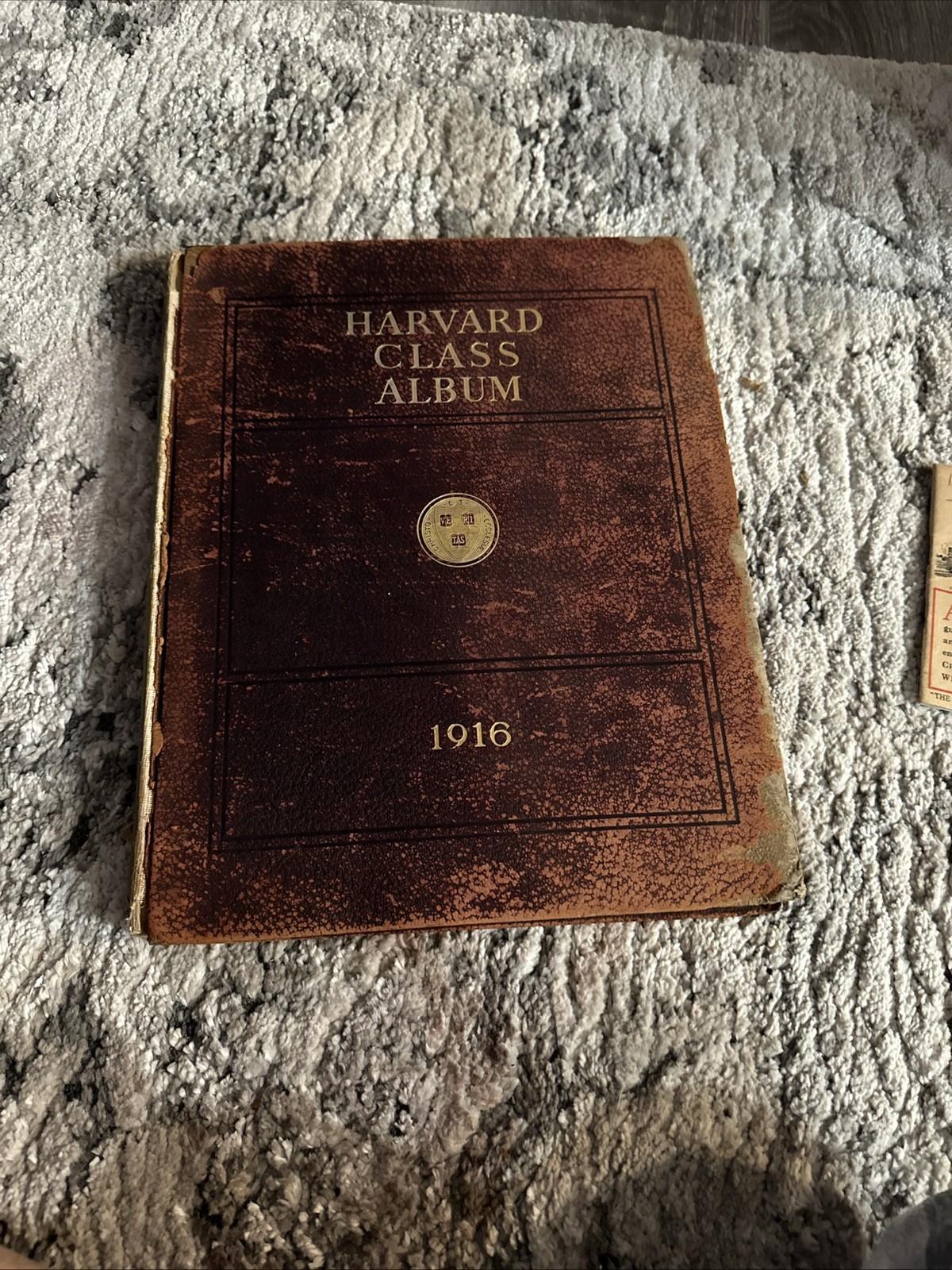 Harvard Class Album 1922 Large hardcover yearbook Harvard Class Album 1922 Large hardcover yearbook