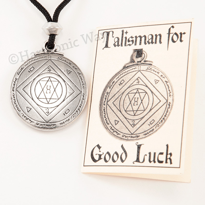 Talisman EXTREME GOOD LUCK Necklace Pendant Solomon Seal of Magic Amulet