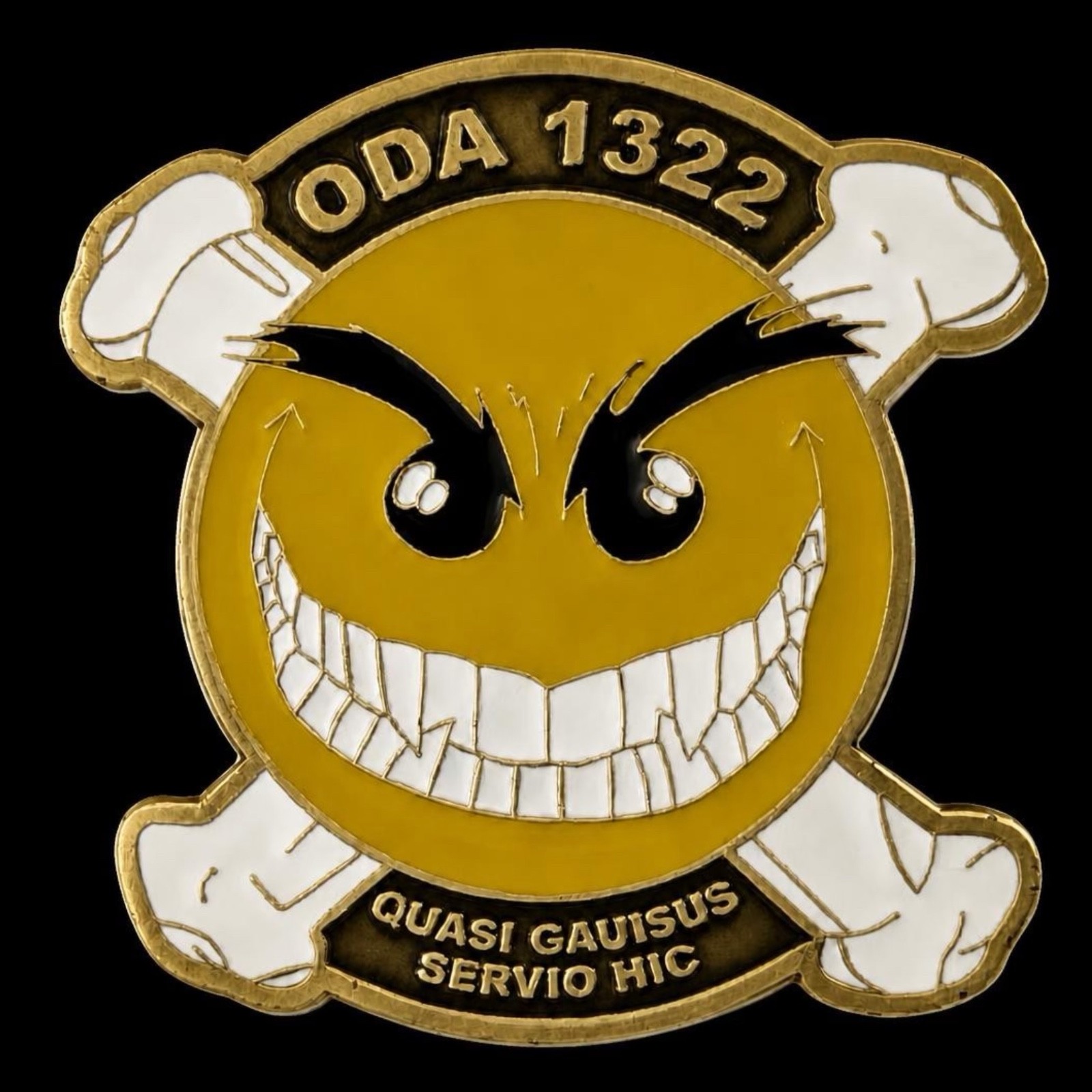 1st Special Forces Group ODA 1322 Green Beret Team Challenge Coin SF SFG SOF