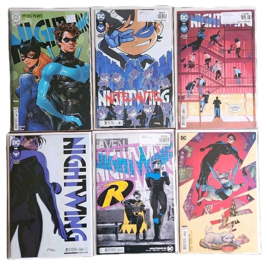 Nightwing Comic Book Lot (6) #78, 81, 83, 88, 98, 123Bruno Redondo DC Comics Nightwing Comic Book Lot (6) #78, 81, 83, 88, 98, 123Bruno Redondo DC Comics