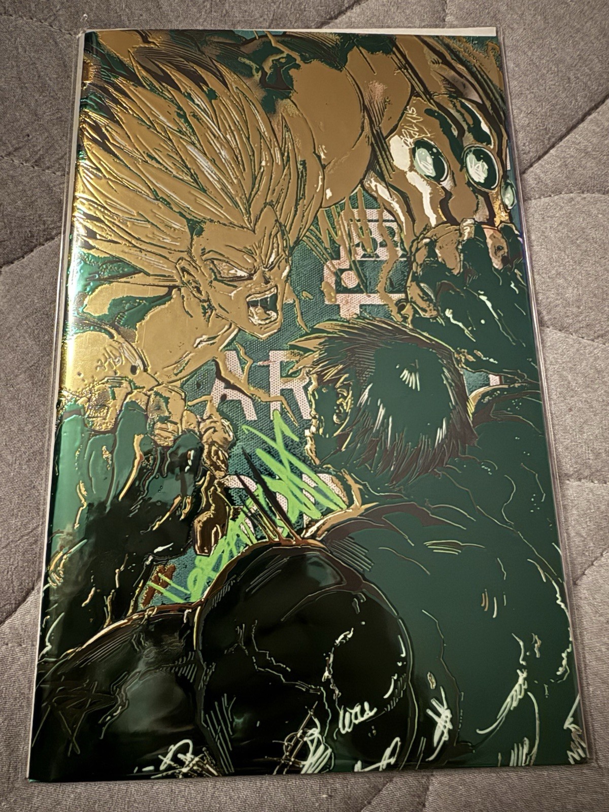 RZP ~ Fractured Realms Variant ~ NM/NM+ ~ Ltd 19/25 ~ Embossed Foil Hulk Blanka RZP ~ Fractured Realms Variant ~ NM/NM+ ~ Ltd 19/25 ~ Embossed Foil Hulk Blanka