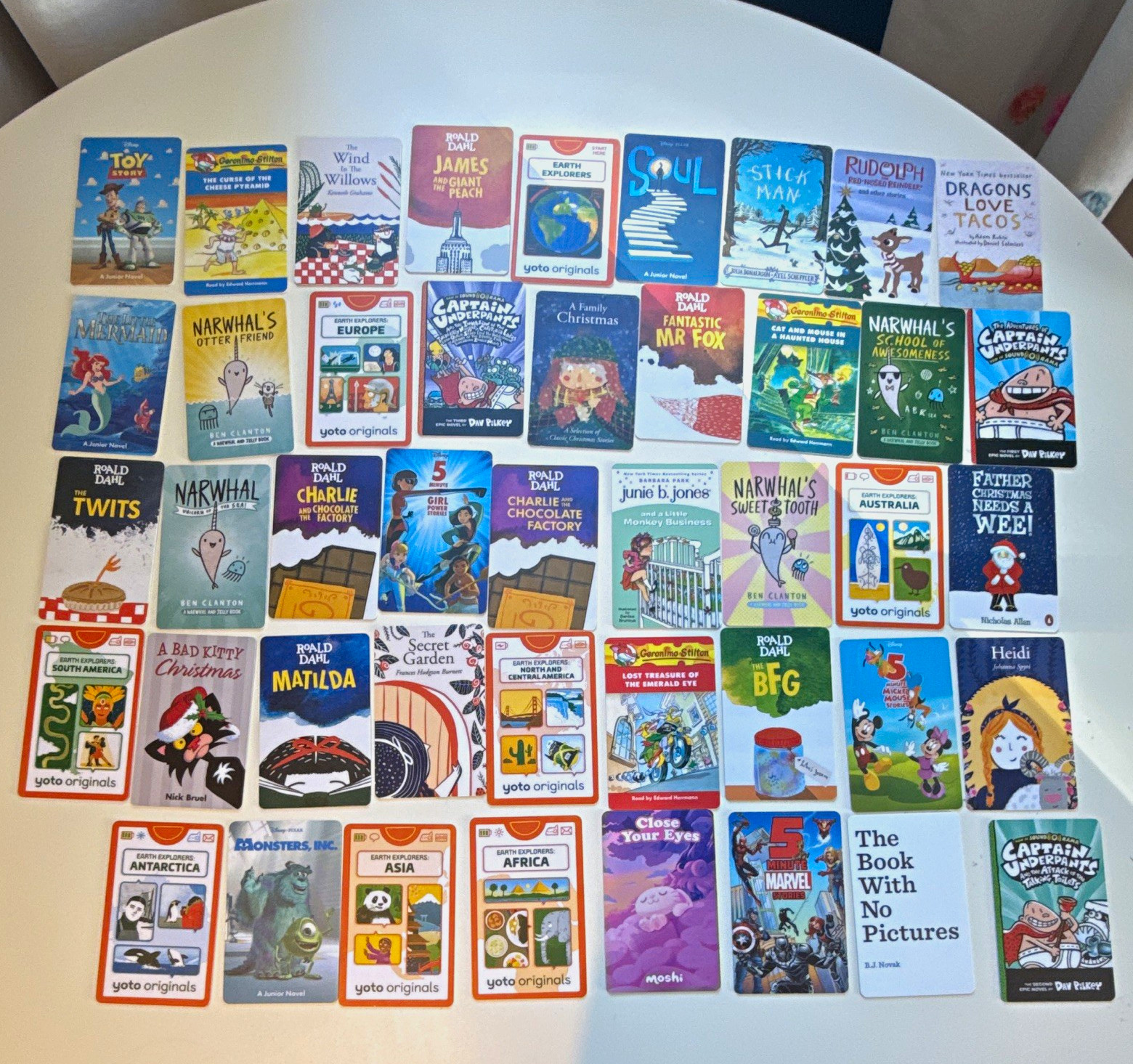 Yoto Cards Lot of 44 Kids Audio Cards