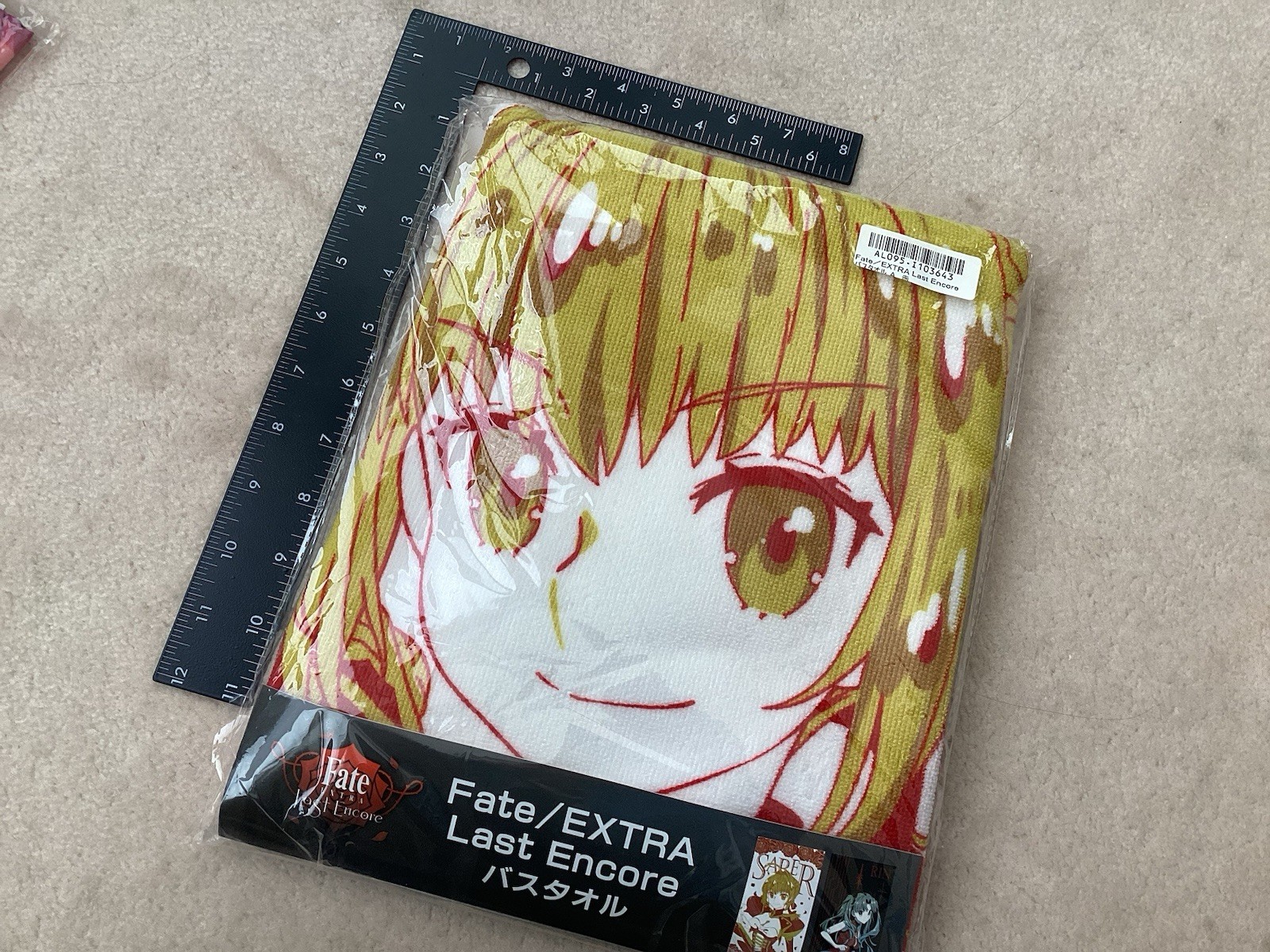 Fate/Extra Last Encore SABFR Character Bath Towel