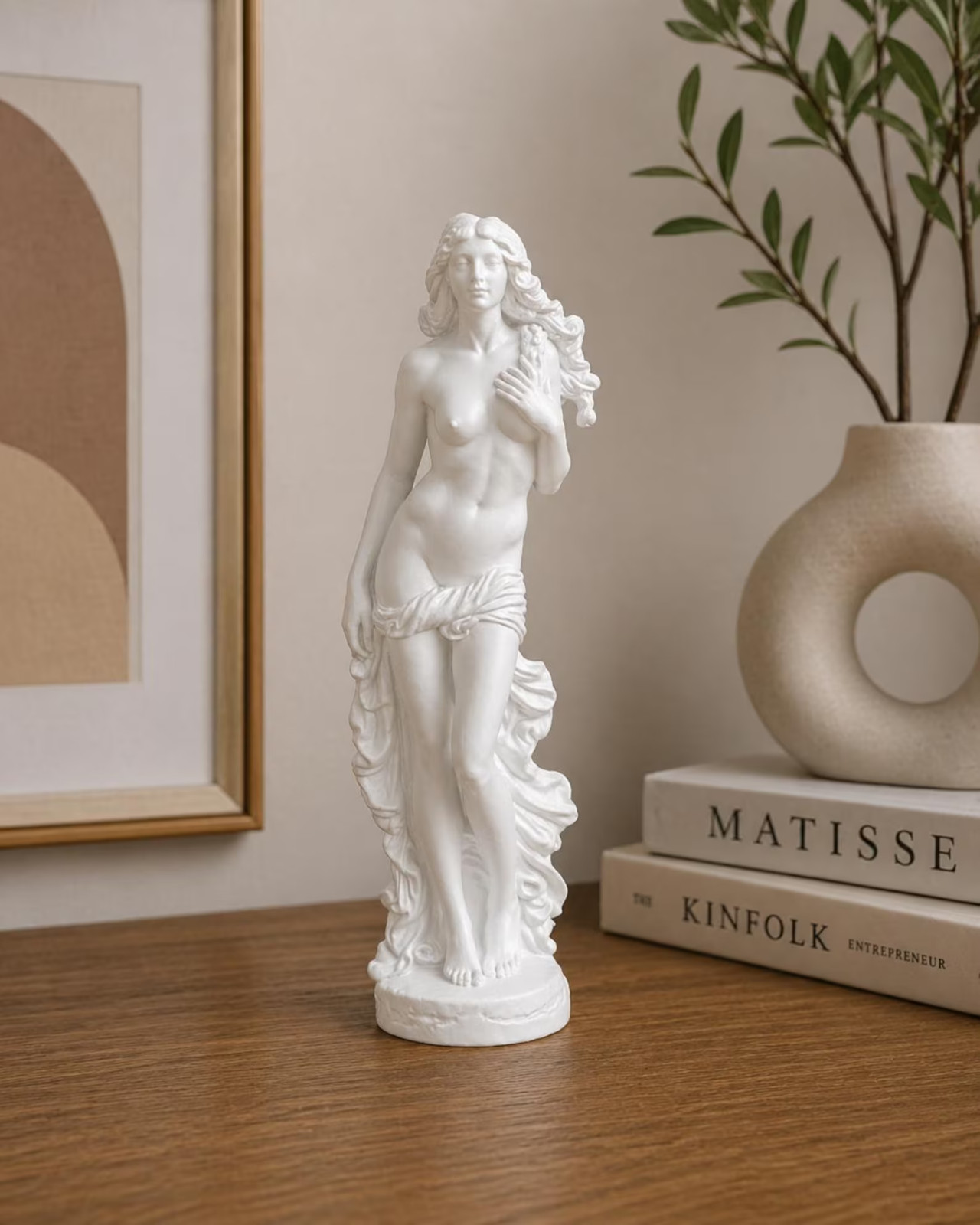 Aphrodite Statue, Greek Goddess Sculpture, Classical Art Decor