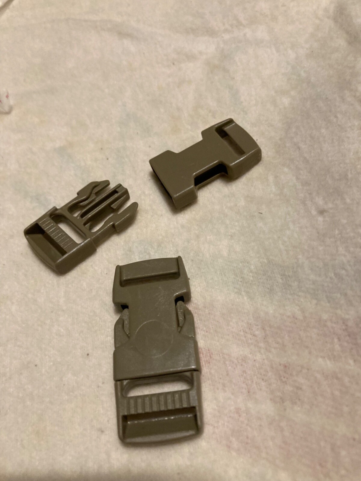 ITW Nexus Desert Tan GhillieTex Milspec -10 pack 3/4” buckles
