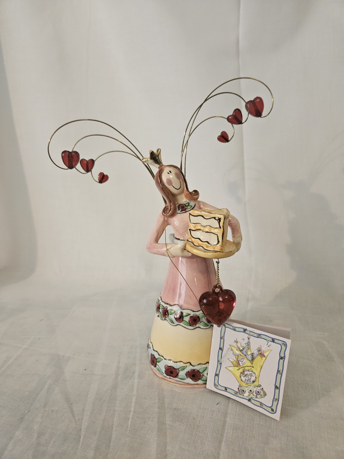 New 2004 Blue Sky Clayworks JULY BIRTHDAY QUEEN by Heather Goldminc