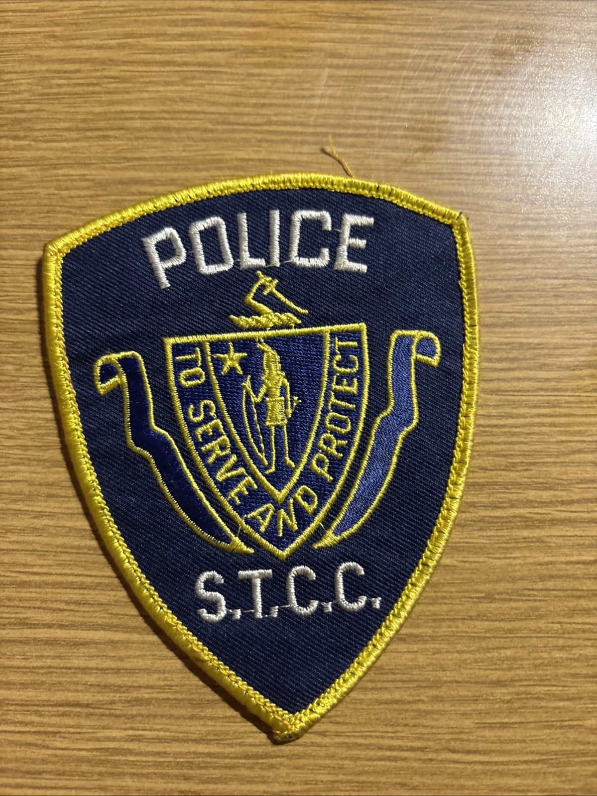 Springfield Technical Community College STCC Massachusetts Police Patch Historic