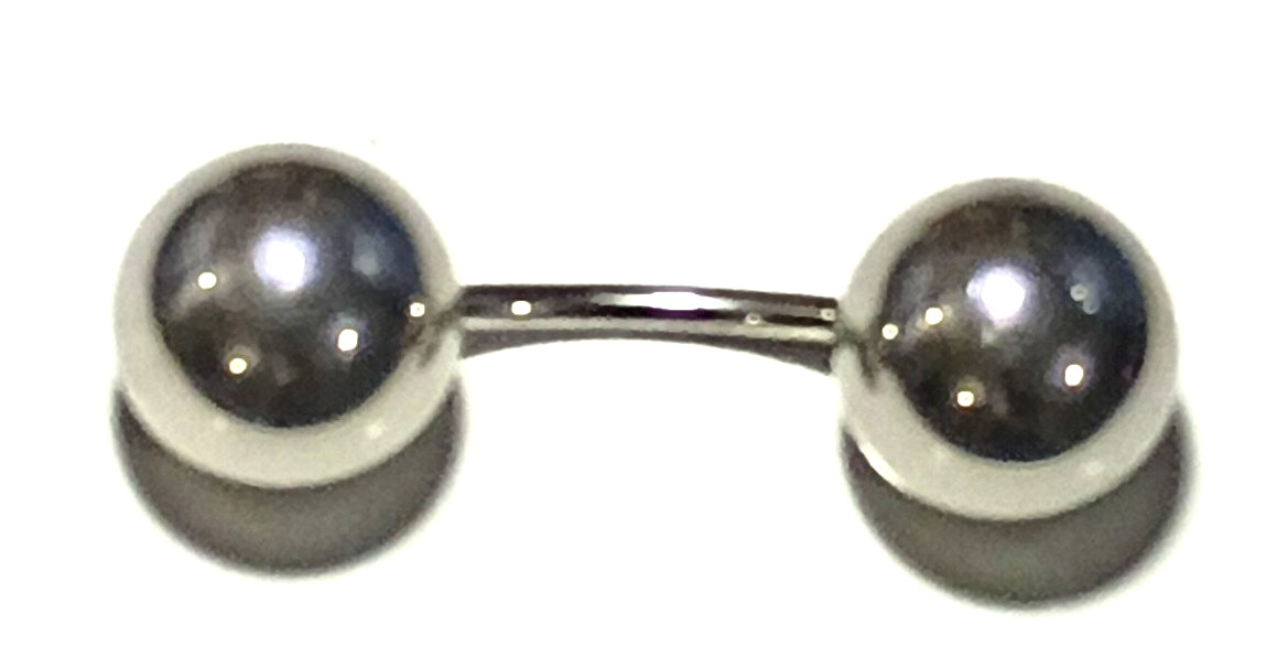 10g 7/8 Big Monster 19mm Ball Prince Albert Guiche Slider Weight Barbell Sexy