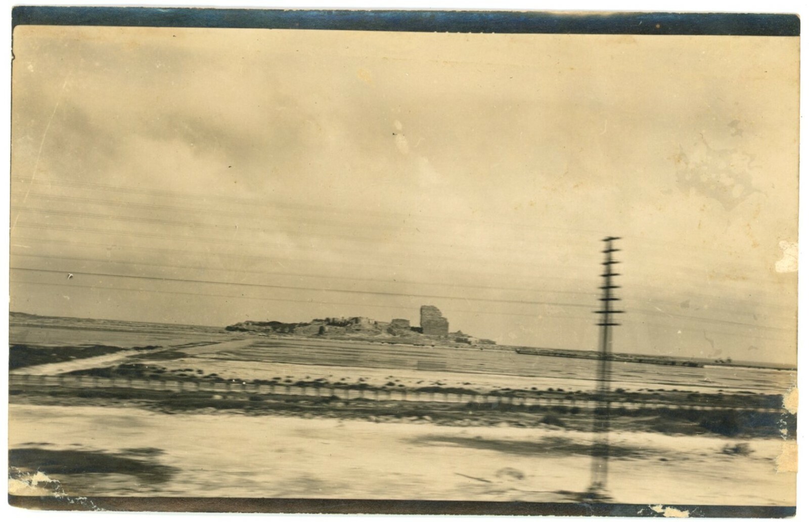 Israel Crusader Castle Ruins RPPC Real Photo Postcard c1910s Unposted Israel Crusader Castle Ruins RPPC Real Photo Postcard c1910s Unposted