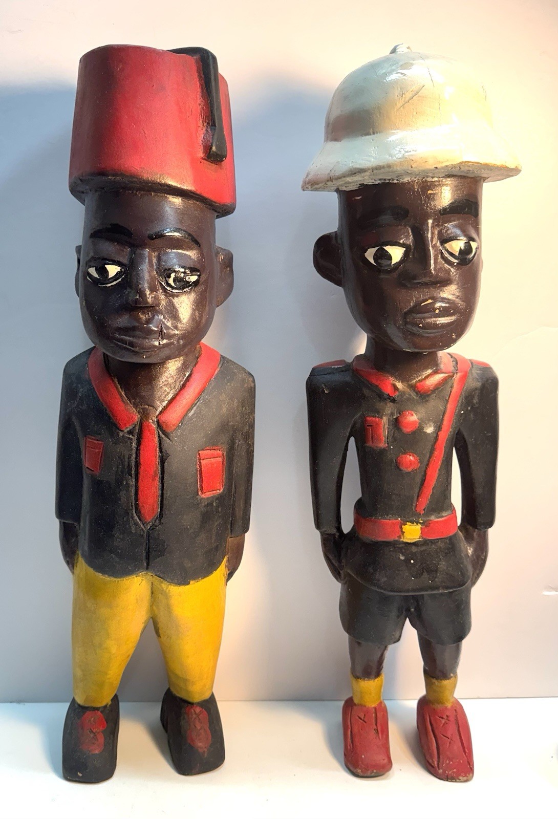 Vtg Mid 1900\'s West African Folk Art \