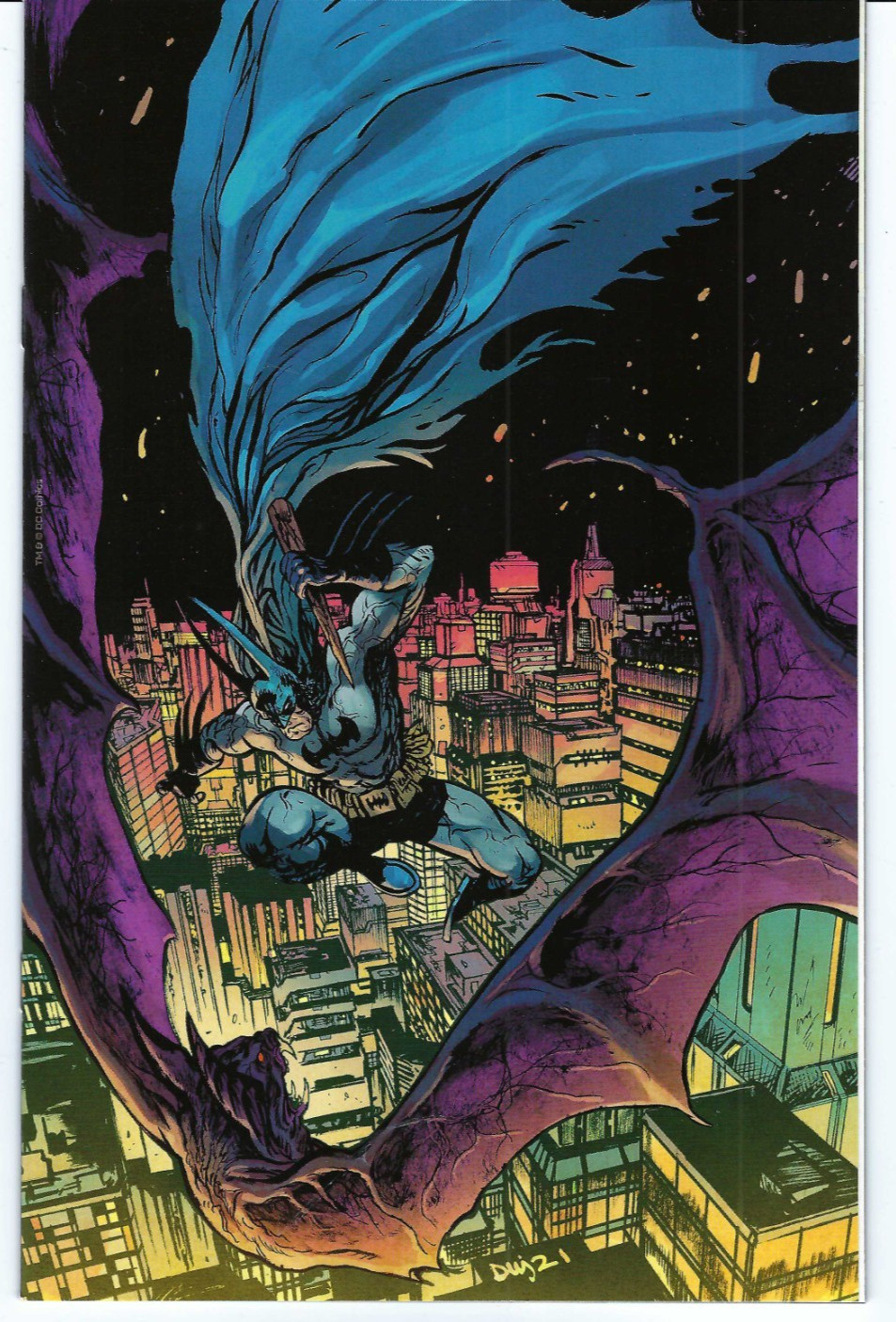DC Vs Vampires #1 1:100 Incentive Variant Cover Daniel Warren Johnson DWJ